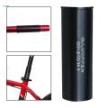 Seatpost Shim 100mm Long Post Tube Converter Adapter for Mountain Road Bike Cycle Accessories 25.4/27.2/30.9/31.8 - 31.8 to 34.9. 