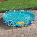 Practical Summer Family Water Play Toys Round Swimming Pools PVC Foldable Pool Bathing Tub Kiddie Pools. 