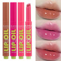 Jelly Lipstick Waterproof Lasting Moisturizing Non-stick Cup Mirror Solid Lip Gloss Milk Tea Color Lip Gloss Makeup. 
