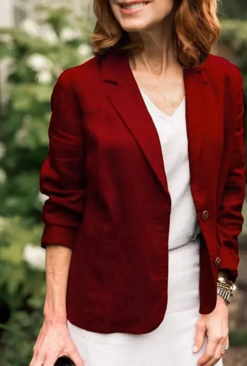 Women%E2%80%99s%20Professional%20Cotton%20Linen%20Blazer%20with%20Front%20Buttons%20and%20Lapel%20Design%20-%20Image%209