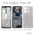 Infinix Note 30 4G X6833B, X6716B Full Body Housing With Camera Glass (LCD Frame, Side/Middle Frame, Back Panel/Backshell).