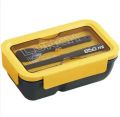 Portable Leak-Proof Lunch Box - 850ml Capacity, Eco-Friendly Design-Generous 850ml capacity-.