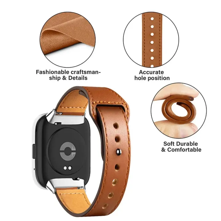Leather%20Strap%20For%20Redmi%20Watch%203%20Active%20Smart%20Watch%20Band%20Replacement%20Bracelet%20For%20Xiaomi%20Redmi%20Watch%20Lite/2%20lite%20Wristband%20Correa%20-%20Image%203