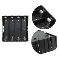 4-Slot 18650 Li-ion Battery Holder Case - Pointed Tip.