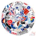 ❉ National Aeronautics & Space Administration - NASA Stickers ❉ 50Pcs/Set Waterproof DIY Fashion Decals Doodle Stickers.