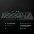 Razer Cynosa Pro Wired Gaming Keyboard Backlit Membrane Keyboard for Game. 
