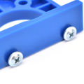 35mm DIY Door Locator Accurate Woodworking Mounting Hinge Drilling Jig Guide Bit Nicle. 
