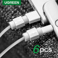 Ugreen Cable Protector For iPhone Charger Protection Cable USB Cord Saver Bite USB Cable Chompers For iPhone Cable Protector.