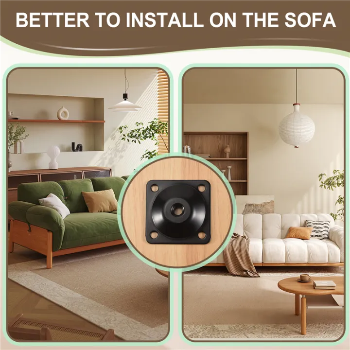 NAMUNY%204Pcs/Set%20Furniture%20Leg%20Mounting%20Plates%20Sofa%20Leg%20Attachment%20Plates%20M8%20Hanger%20Bolts%20Screws%20Adapters%20Metal%20Plates%20Bracket%20Kit%20for%20Sofa%20Couch%20Chair%20-%20Image%205