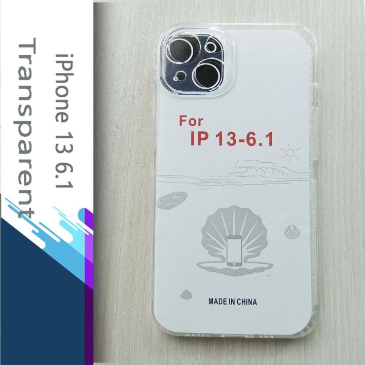 For iPhone 13 IMPT Premium Silicone Case Crystal Clear Soft
