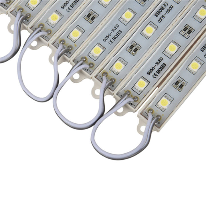 50Pcs%205050%20SMD%203%20LED%20Module%20LED%20Strip%20String%20Light%20Waterproof%20DC%2012V%20Cool%20White%20-%20Image%207
