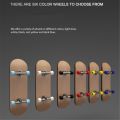 Finger Skateboard Set, Finger SkateBoard Wooden Fingerboard Toy Professional Stents Finger Skate Set Mini Skateboard Tech Deck. 