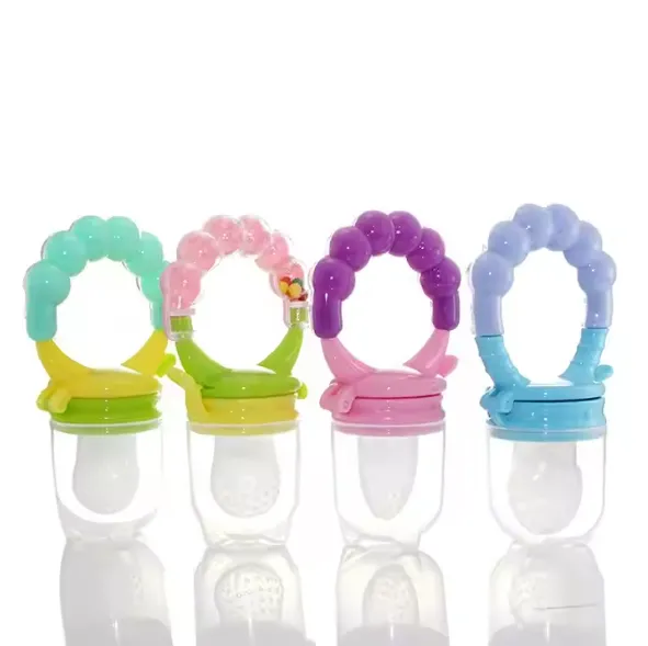 1pcs%20AppleBear%20Fruit%20And%20Vegetable%20Nutrition%20Le%20Silicone%20Pacifier%2010m+%20Multicolor%20-%20Image%204