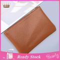 (New)Trendygirl lim Wallet Lychee Pattern Minimalit Wallet Coin Pure Money Cae.