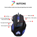 Rgb Gaming Mouse With 7 Buttons Dpi Switchable Rgb Mouse Model X1 - Customize Your Gaming Experience With Rgb Mouse. 