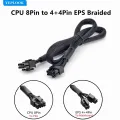 Original Corsair SF750 SF600 SF450 Modular Power Cable GPU PSU 8Pin to PCIe 6+2Pin Dual 8Pin, CPU 4+4Pin, SATA Molex 4Pin, 24Pin. 