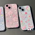 For Infinix Hot 40i 30i 50i Smart 8 9 6 5 7 Pro Plus Hot 30 11 12 9 8 10 Play Tecno Spark GO 10 20 Pro 20C 10C Camon 20 Note 30 40 Pro 12 G96 Cartoon Butterfly Cute Flower Bow Case. 