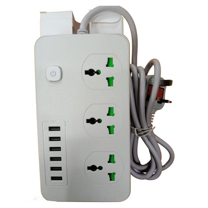 multi socket with usb charger - AUTO MAX POWER STRIP MH-T09 6USB, 3.1A & 3 MULTI SCOKET