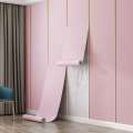 Wallpaper waterproof and moisture-proof 3D three-dimensional sticker for home bedroom warm wall background wallpaper self-adhesive.