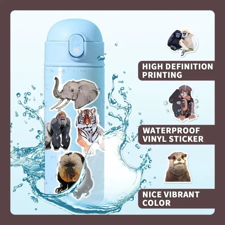 10/25/50pcs%20Rainforest%20Jungle%20Animal%20Stickers%20for%20Wall%20Decals%20Zoo%20Laptop%20Water%20Bottle%20Scrapbooking%20Luggage%20phone%20laptop%20helmet%20-%20Image%206