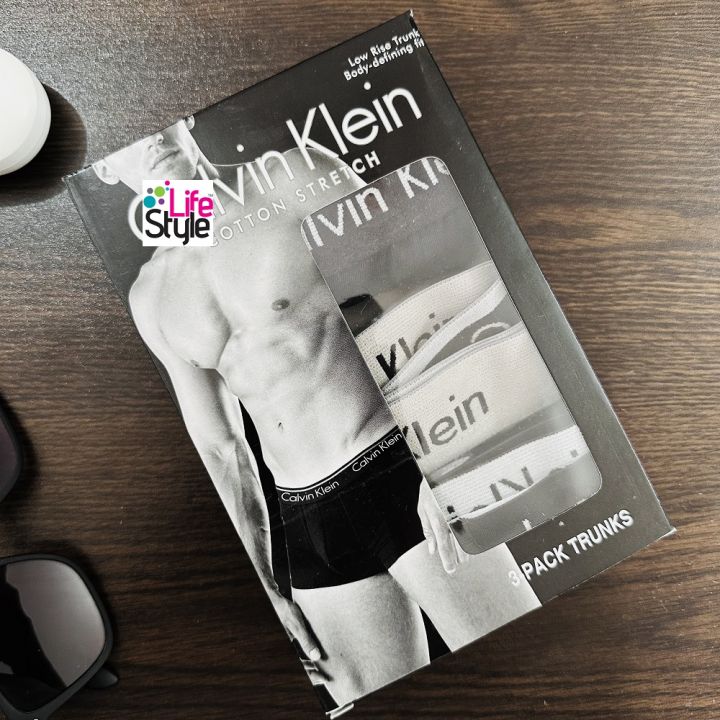 3 piece underwear boxer for men set boxer trunks - LIFE STYLE
