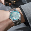 Dulunwe brand fashionable luxury waterproof automatic mechanical men's watch. 
