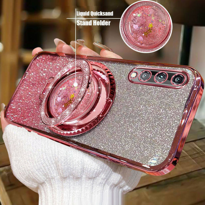 New%20Phone%20case%20Samsung%20Galaxy%20A70%20A50s%20A50%20A30s%20A7%202018%20Back%20cover%20Liquid%20Glitter%20Quicksand%20Hourglass%20Stand%20Holder%20Luxury%20Shiny%20Gradient%20Plating%20Girls%20Slim%20Phone%20cases%20Transparent%20softcase%20Silicone%20Pouch%20Women%20-%20Image%202