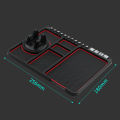 Anti-slip Multifunctional Car Dashboard Mat Keys Cell Phone Stand Holder Pad. 