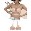 Women's Deep U Low Cut Super Push Up Backless Bra.