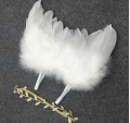 Newborn Photography Angel Wings Costume (White Color). 