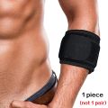 Tcare 1Piece Tennis Elbow Brace for Tendonitis - with Compression Pad Tennis Golfer's Elbow Strap Band - Relieves Forearm Pain. 