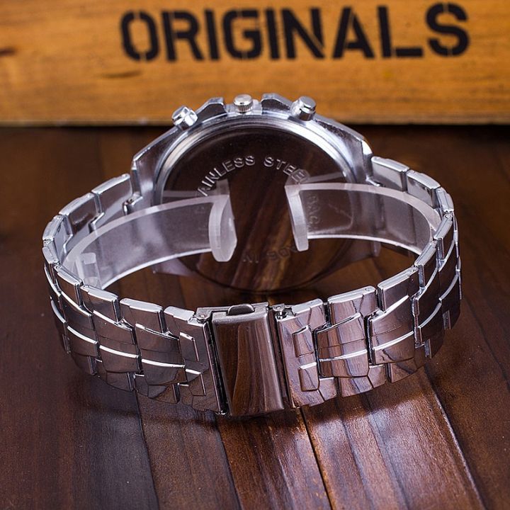 ORLANDO%20Men's%20Fine%20Scale%20Steel%20Band%20Casual%20Quartz%20Watch%201064%20-%20Image%207