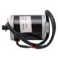 24V 100W MY6812 Electric Bicycle Brushed Motor Kit High Speed Low Noise DC Motor Conversion Set For Electric Scooter Motorcycle.