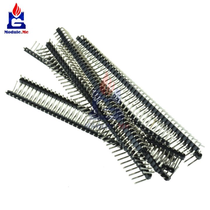 %E3%80%90Alizeker%20Mall%E3%80%9110PCS/Lot%2040Pin%202.54mm%20Single%20Row%20Angle%20Pin%20Header%20-%20Image%202