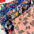 Teen Girl Floral Printed Mid Rise Elastic Waist Beach Shorts From Levin. 