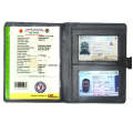 TOYOTA Car Vehicle Documents Holder Chocolate -CAR DOCUMENTS HOLDER,CAR PAPER BAG, DOCUMENT COVER, CAR DOCUMENTS POUCH, Vehicle Document holder, Ike or Car Document Holder or Paper Holder. 