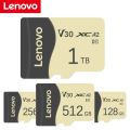 100%Original Product+FREE Shipping+COD Lenovo Memory Cards 1TB 512GB High Speed 256GB 128GB A2 V30 U3 Class 10 Sd Card Cartao De Memoria TF Card 2TB For Smartphone.