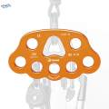 8 Holes Rigging Plate Climbing Paw 4500kg High Strength Work Descender Abseiling Hardware Accessories Equipment.