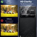 3PCS 3D Tempered Glass Camera Protect For Xiaomi Pocof6pro Pocorelaxx6pro Poco F6 Pro Lens Case Cover Poko Little X6 Pro F6Pro X6Pro. 