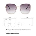 Vintage Women Rimless Square Sunglasses Luxury Designer Sun Glasses Vintage Shades Ladies Ocean Lense Eyewear Gafas De Sol.