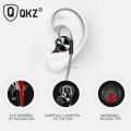 QKZ DM10 In-Ear Dual Driver Extra Bass Earphone. 