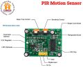 HC-SR501 PIR Motion Sensor Adjust IR Pyroelectric Infrared PIR Motion Sensor for Arduino and other Projects. 