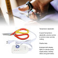 Heating Scissors 220V 9 Temperature Adjustable Precise Cutting Heating Sewing Scissors for Cutting Zipper for Tailor Shop. 