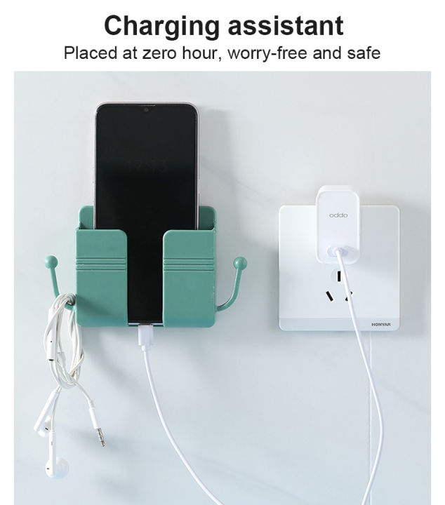 Multi-Function%20Wall%20Mounted%20Organizer%20Holder,%20Storage%20Box,%20Remote%20Control,%20Mobile%20Phone%20Plug,%20Home%20Charging%20Shelf%20-%20Phone%20Stand%20-%20Image%207