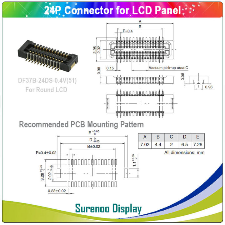 1.3%20Inch%20Circle%20Circular%20240x240%20Ips%20Serial%20St7789v%20Tft%20Lcd%20Display%20Module%20Screen%20With%20Capacitive%20Touch%20Panel%20-%20Image%205