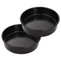 2 Pcs set round Nonstick Springform Cake Pan Without Grips (Size= M, L). 
