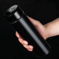 Touch Screen Stainless Steel 500Ml Vacuum Flask Smart Temperature Water Cup Insulation Cup Coffee Cup Thermos Water Bottle - Flask. 