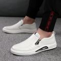 Men's shoes 2023 Autumn Breathable Trendy Casual Shoes Fashion Business Formal Wear Men's Middle-Aged Large Size Shoes Casual Men's Shoes. 