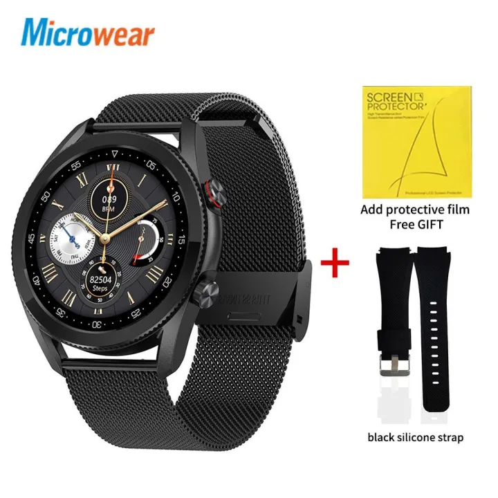 Microwear%20L19%20Smart%20Watch%20Men%20Bluetooth-compatible%20Call%20ECG%20PPG%20IP68%20Waterproof%20Fitness%20Tracker%20VS%20L15%20L16%20GTS%20Smartwatch%20-%20Image%204