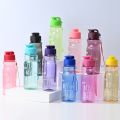 650ML Transparent Water Bottle Portable Sport Bottle for Drinking Kitchen Tools Water Bottles for School Gym Travel Girl and Boy.